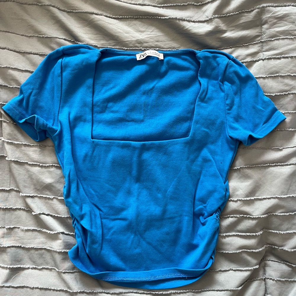 Zara Women's Blue Top